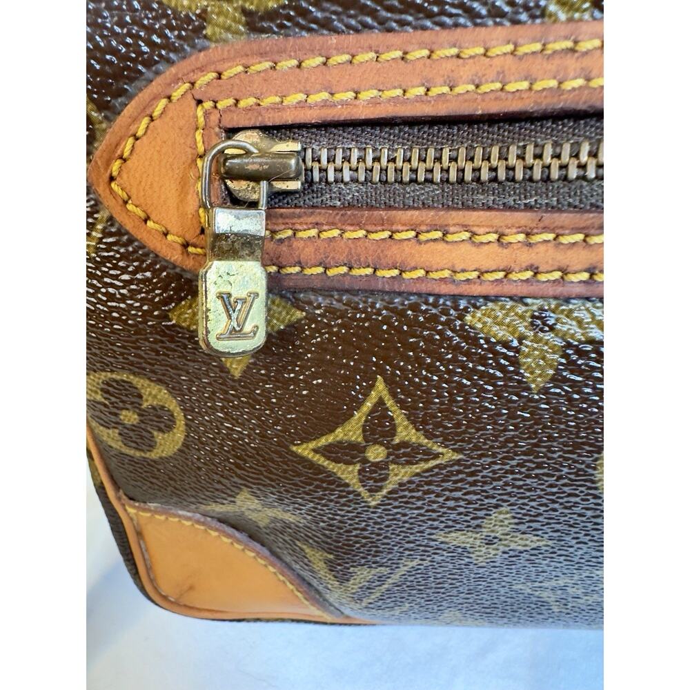 Louis Vuitton Marly Clutch GM Brown Canvas - Picture 10 of 16
